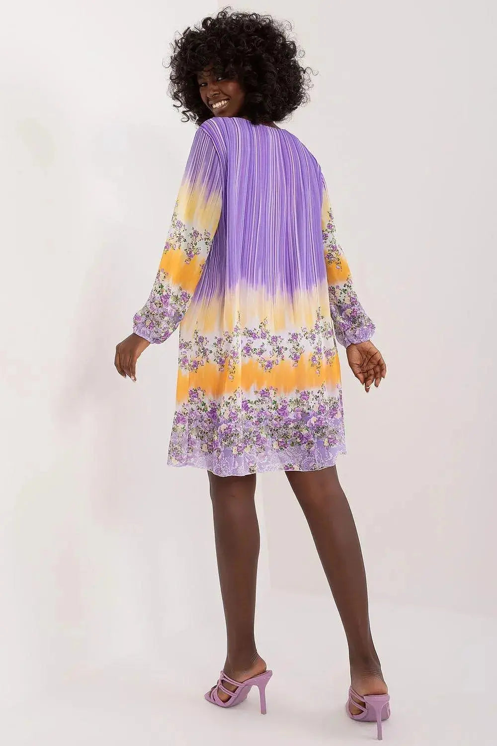 Italy Moda Colorful Printed Daydress