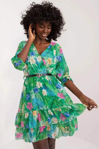 Italy Moda Mini-Length Daydress for Everyday Wear