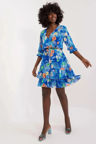 Italy Moda Mini-Length Daydress for Everyday Wear