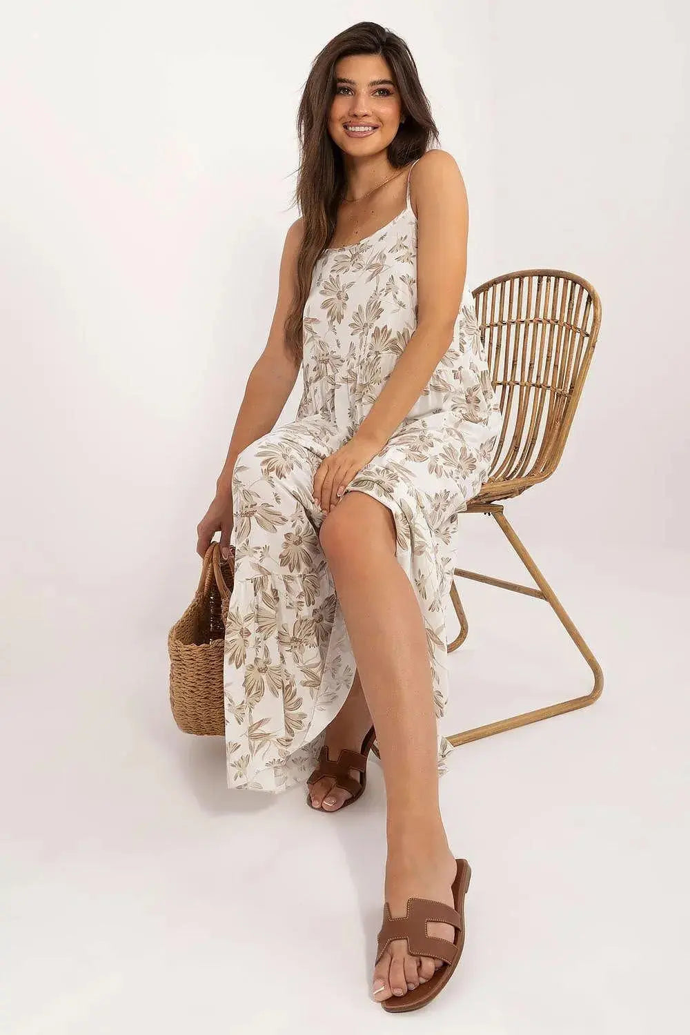 Italy Moda airy viscose summer dress