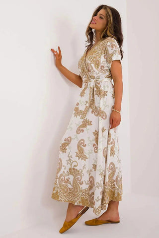Italy Moda boho-style summer dress