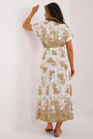 Italy Moda boho-style summer dress