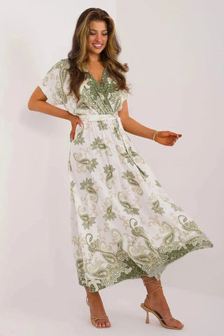 Italy Moda boho-style summer dress