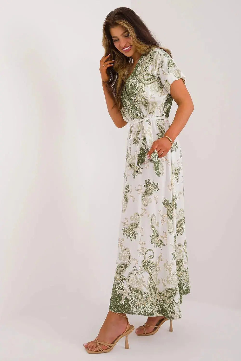 Italy Moda boho-style summer dress