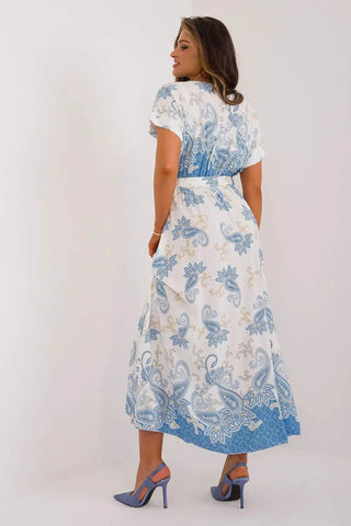 Italy Moda boho-style summer dress