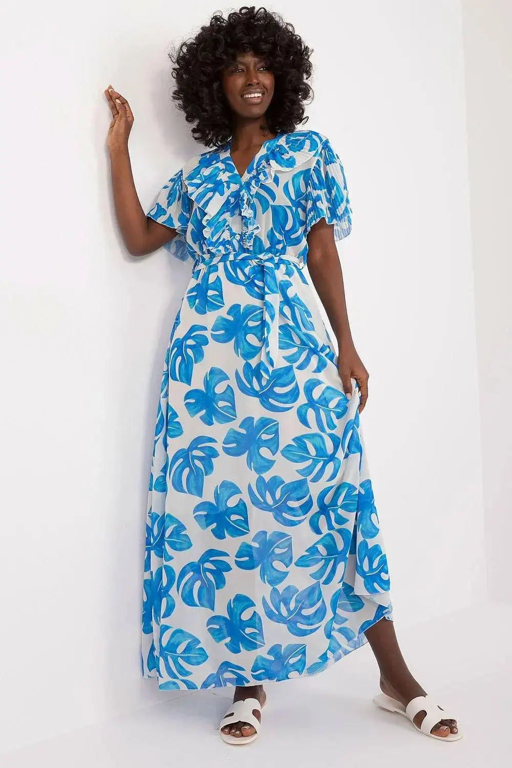 Italy Moda fashionable lightweight polyester womens dress