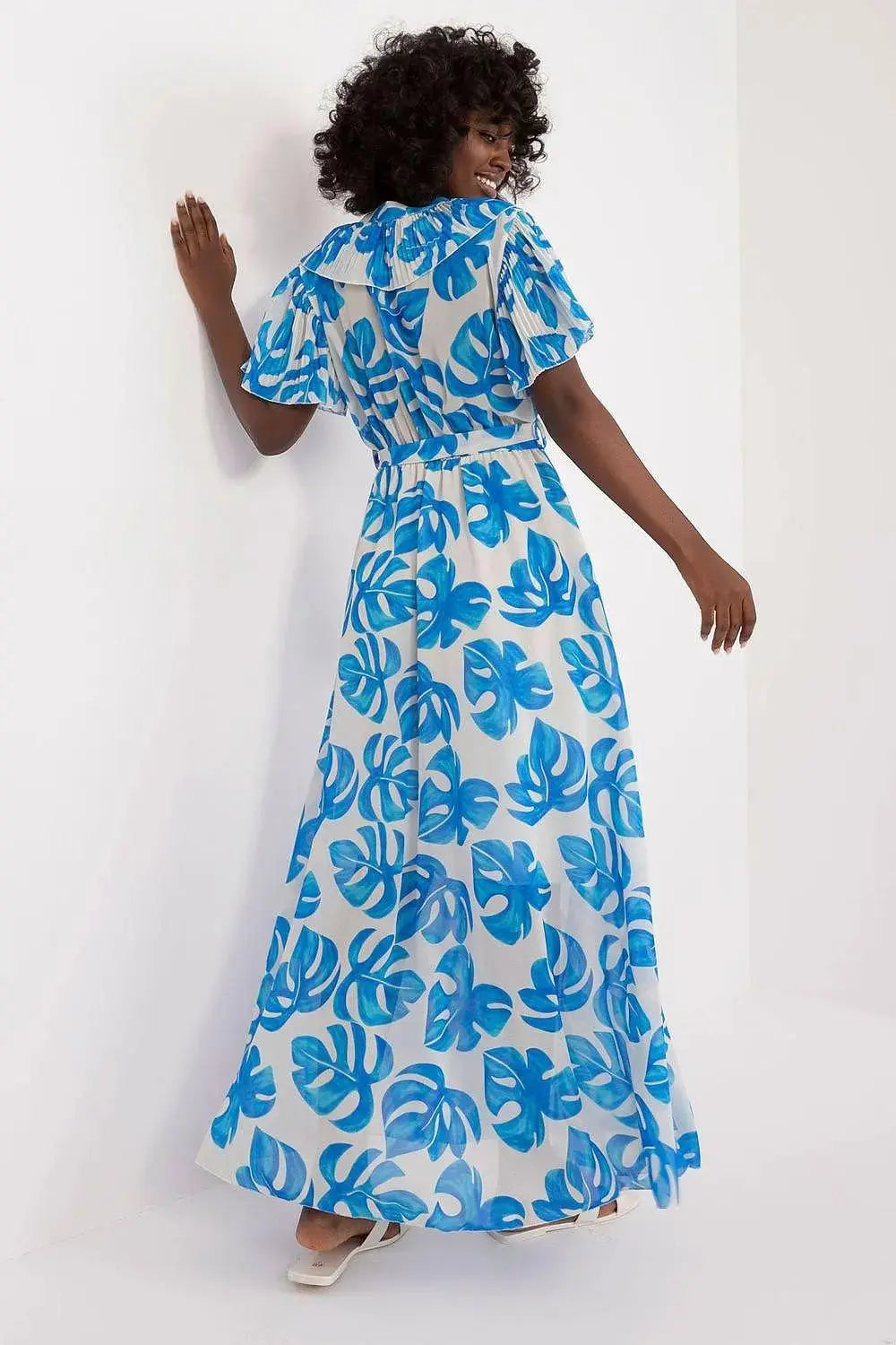 Italy Moda fashionable lightweight polyester womens dress
