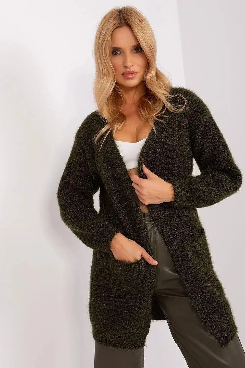 Italy Moda high-quality acrylic cardigan