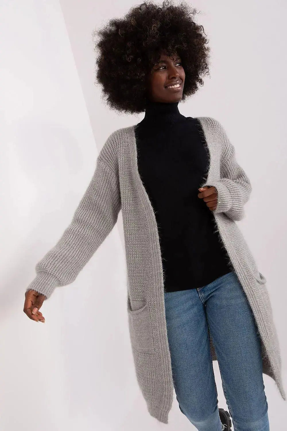 Italy Moda high-quality acrylic cardigan