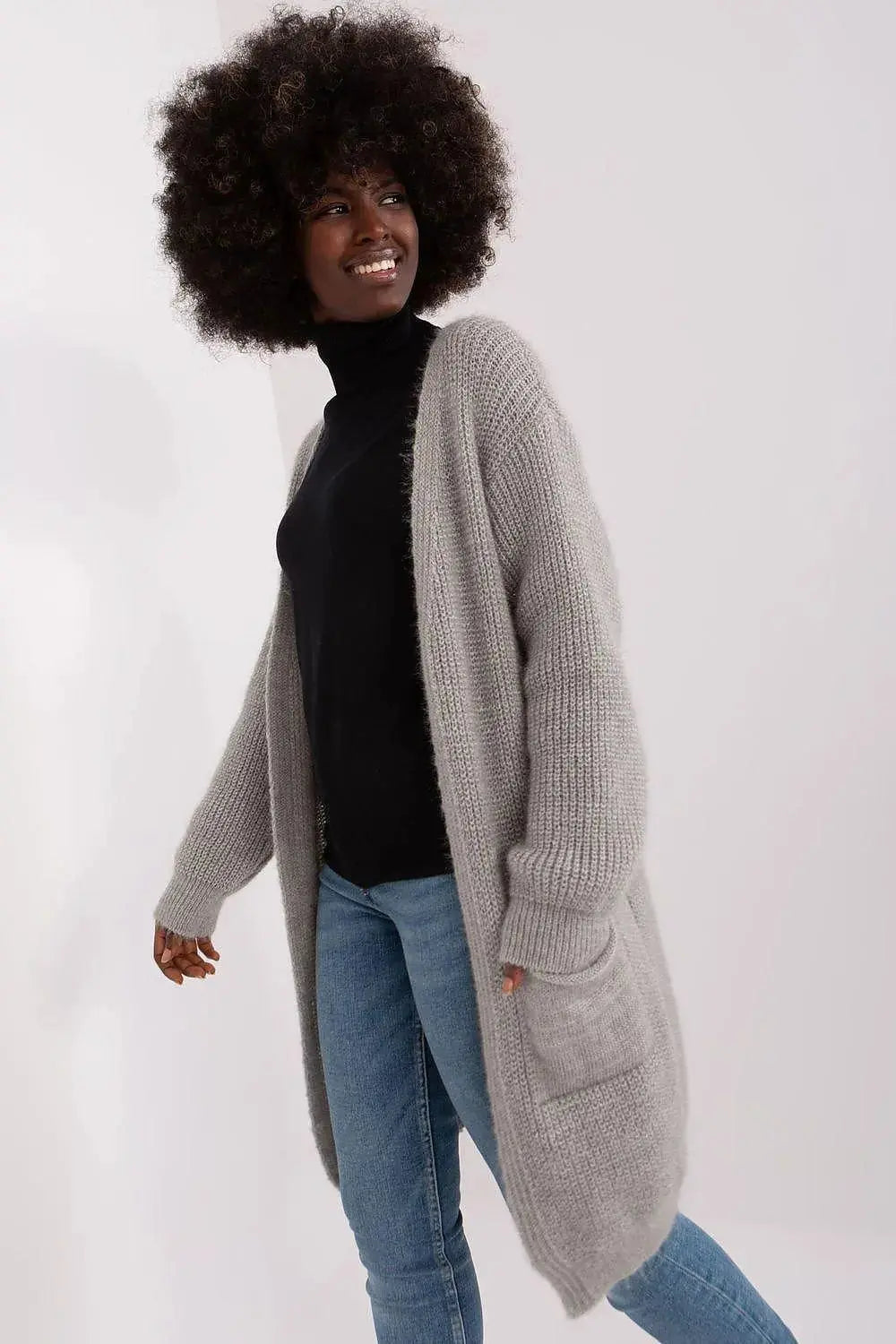 Italy Moda high-quality acrylic cardigan