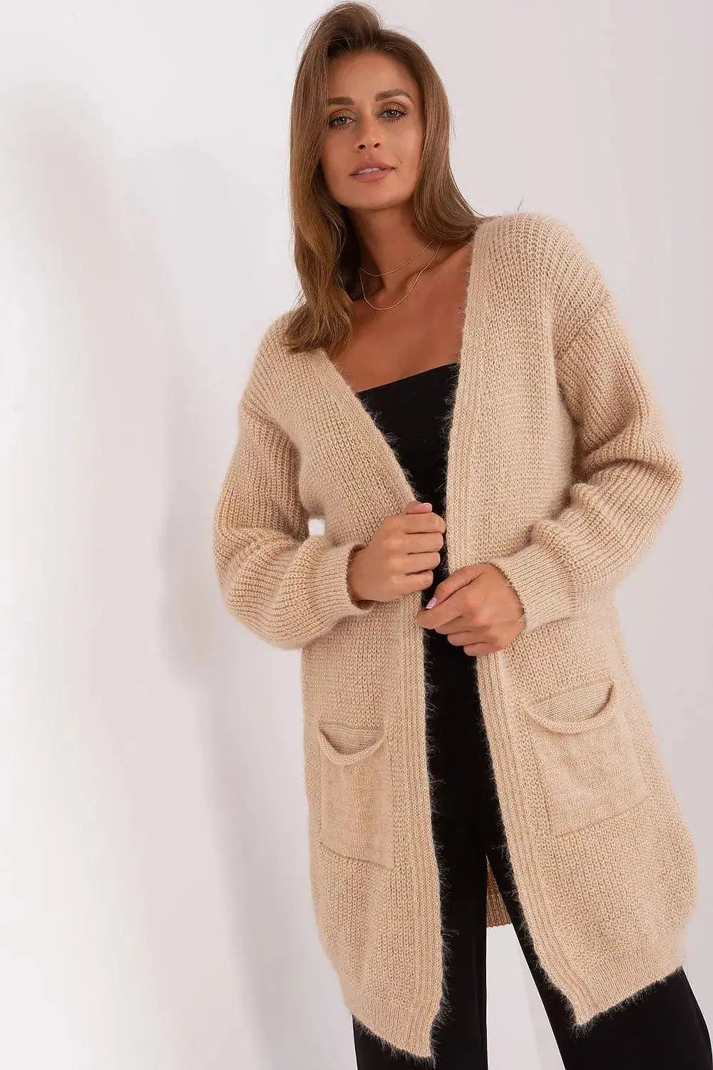 Italy Moda high-quality acrylic cardigan