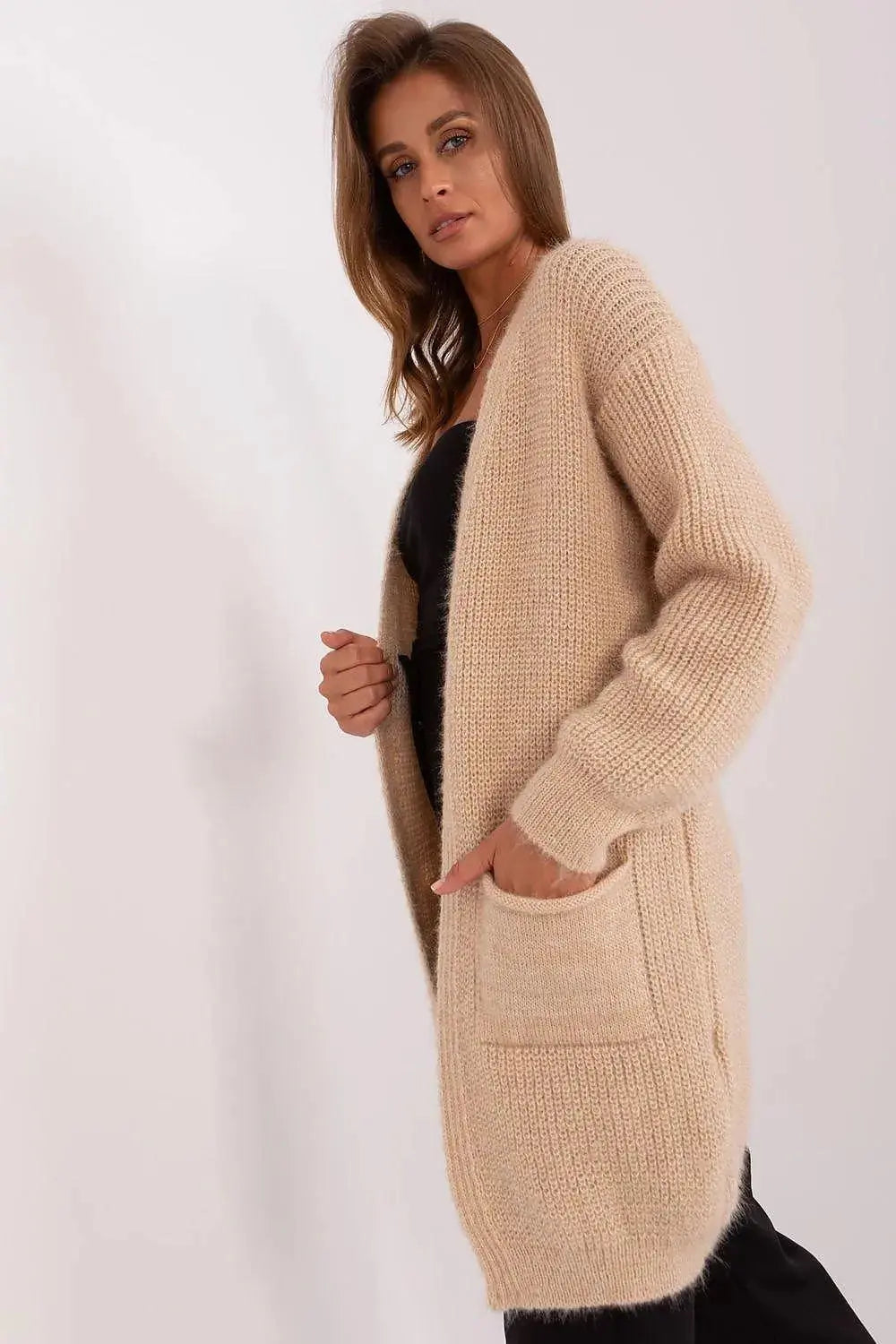 Italy Moda high-quality acrylic cardigan