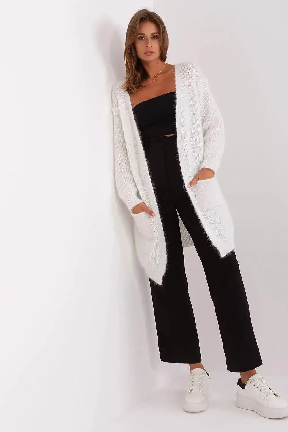 Italy Moda high-quality acrylic cardigan