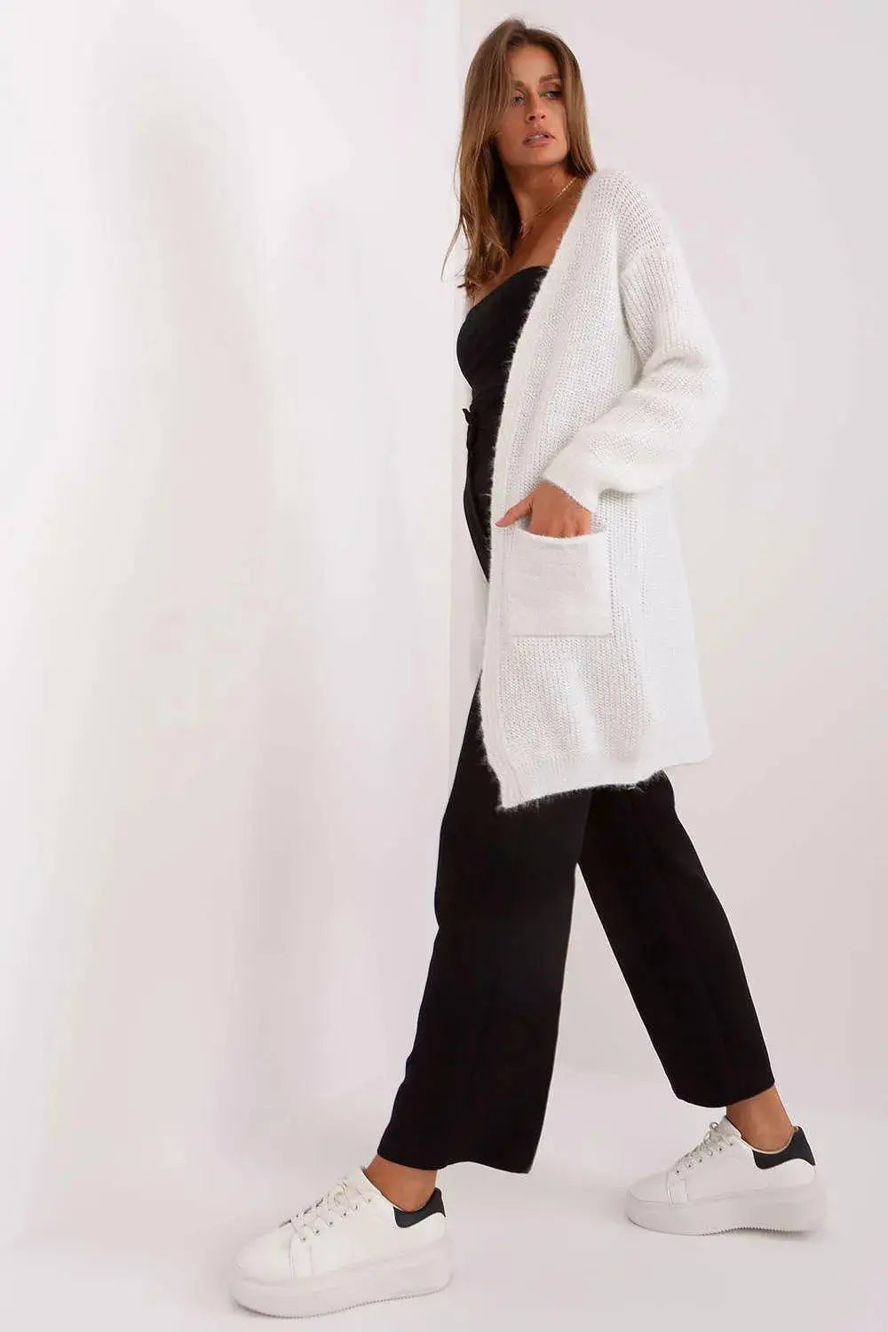 Italy Moda high-quality acrylic cardigan