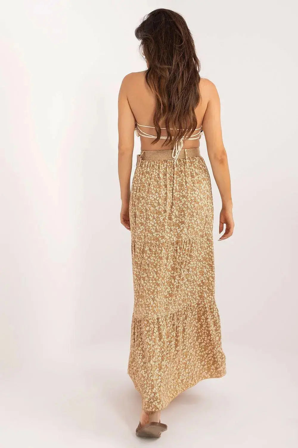 Italy Moda long casual maxi skirt