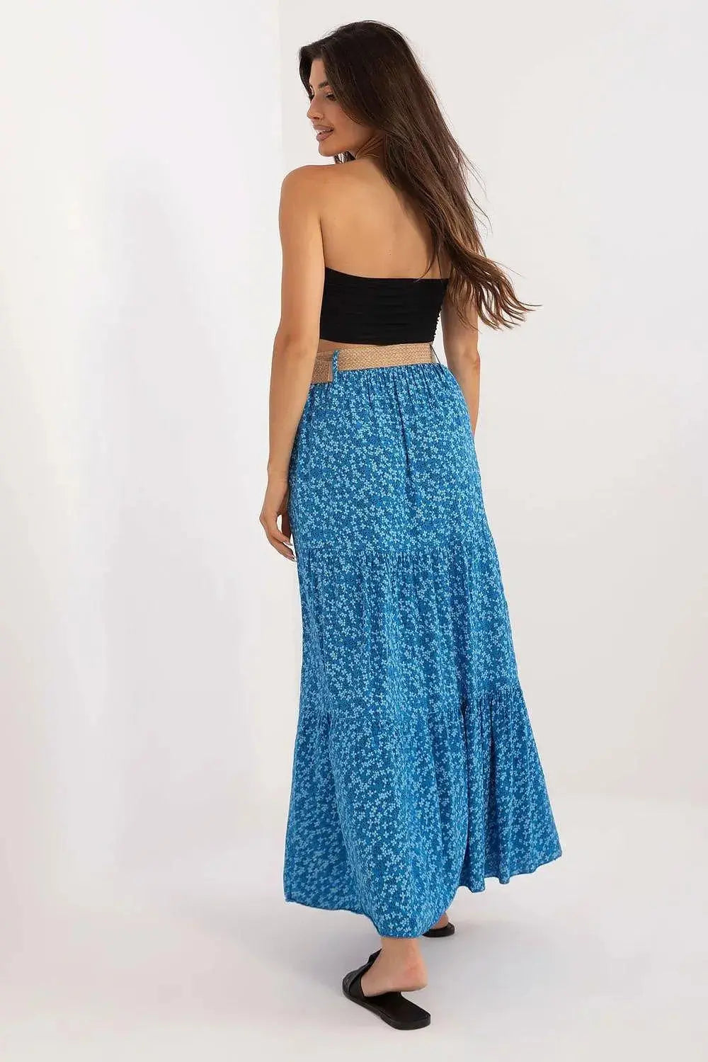 Italy Moda long casual maxi skirt