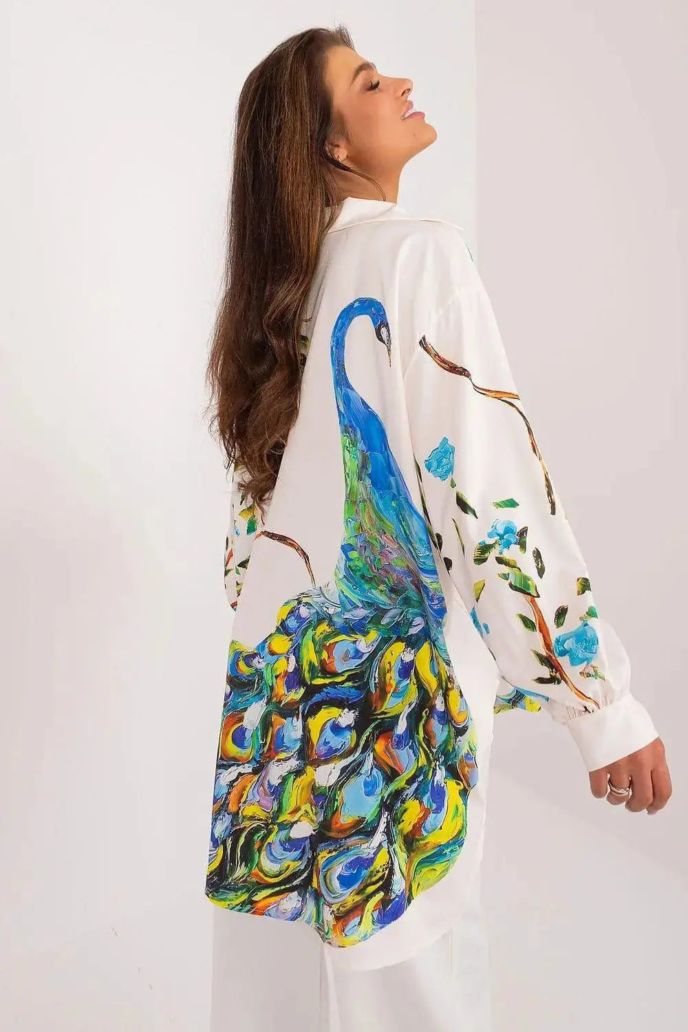 Italy Moda long sleeve womens shirt