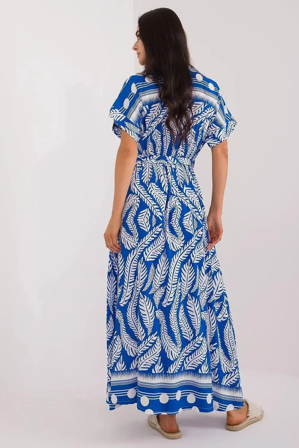 Italy Moda shirt-like cut summer dress