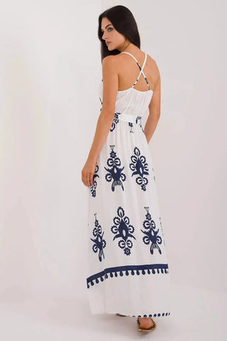 Italy Moda summer flared boho dress