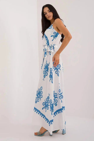 Italy Moda summer flared boho dress