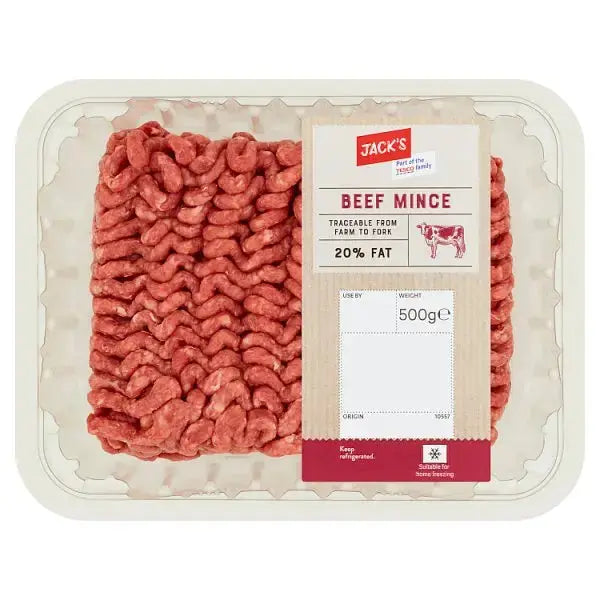 Jack's Beef Mince 500g