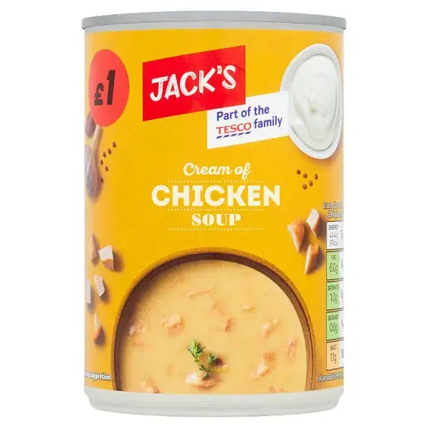 Jack's Cream of Chicken Soup 400g (Case of 6)