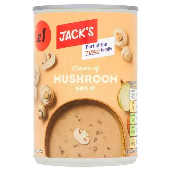 Jack's Cream of Mushroom Soup 400g (Case of 6)