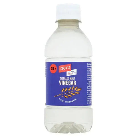 Jack's Distilled Malt Vinegar 284ml (Case of 12)