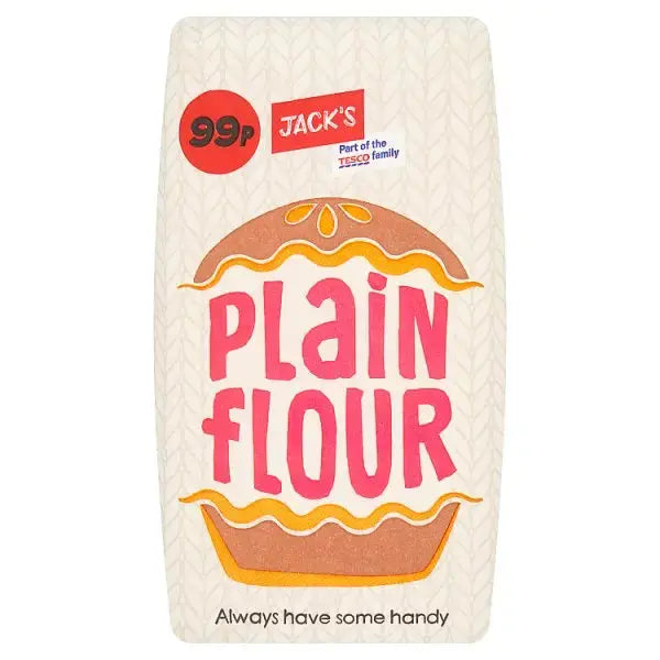 Jack's Plain Flour 1kg (Case of 8)