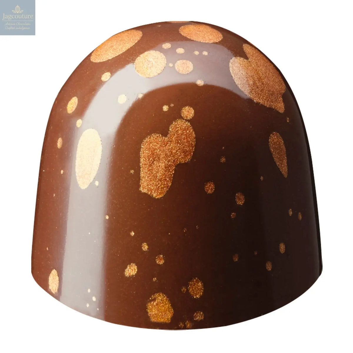 Karamel Puur - dark chocolate with a caramel filling 13g - 72 pcs - Jag Couture Chocolates