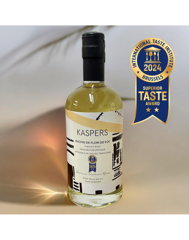 Kaspers Artisanal Elderflower Schnapps (Rachiu flori de soc) 500ml
