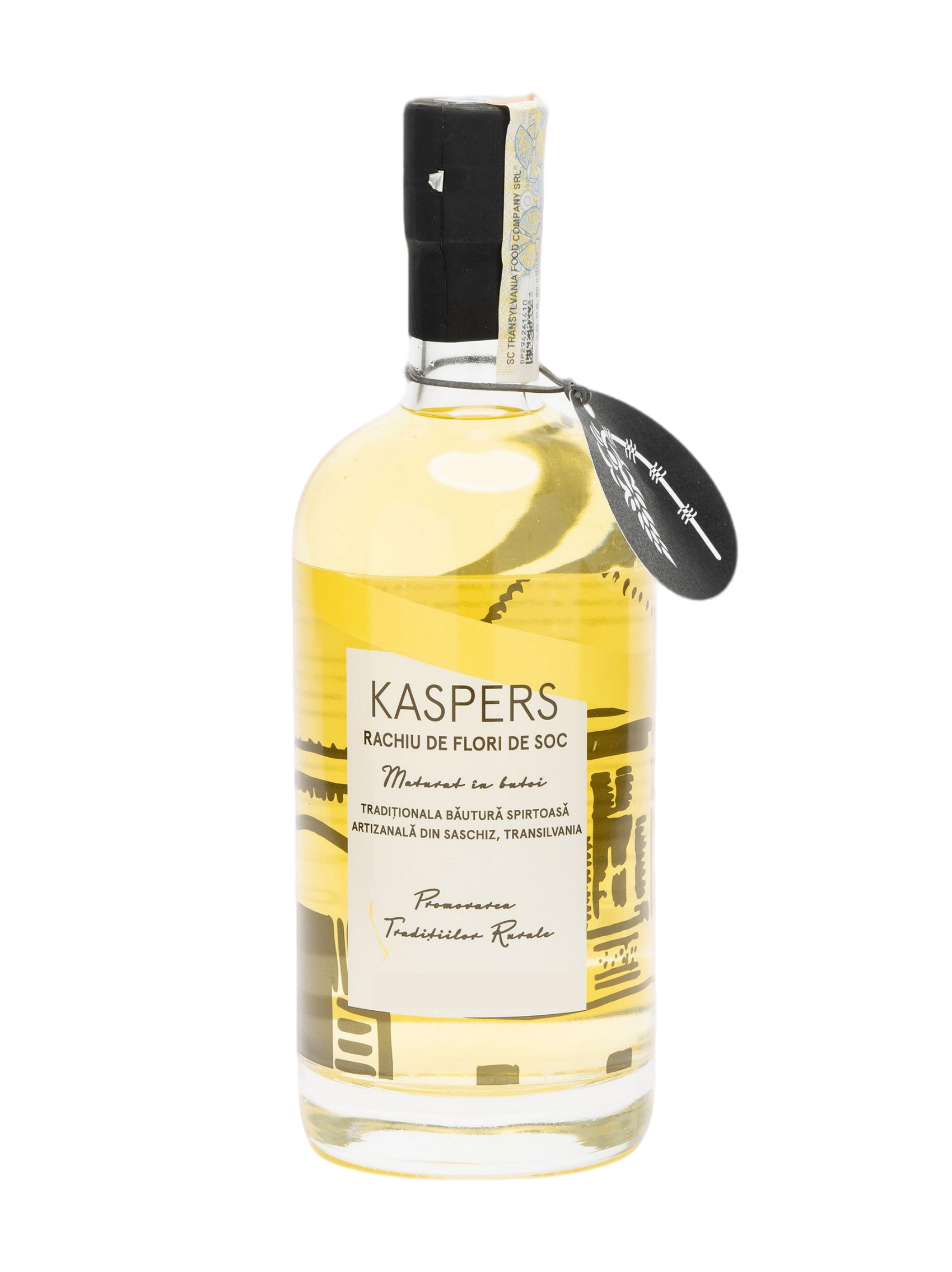 Kaspers Artisanal Elderflower Schnapps (Rachiu flori de soc) 500ml