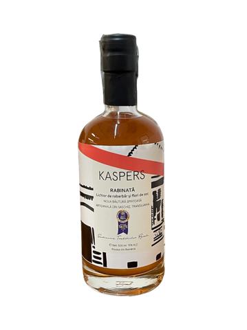 Kaspers Artisanal Rhubarb Liqueur (Lichior rubarba / Rabinata) 500ml