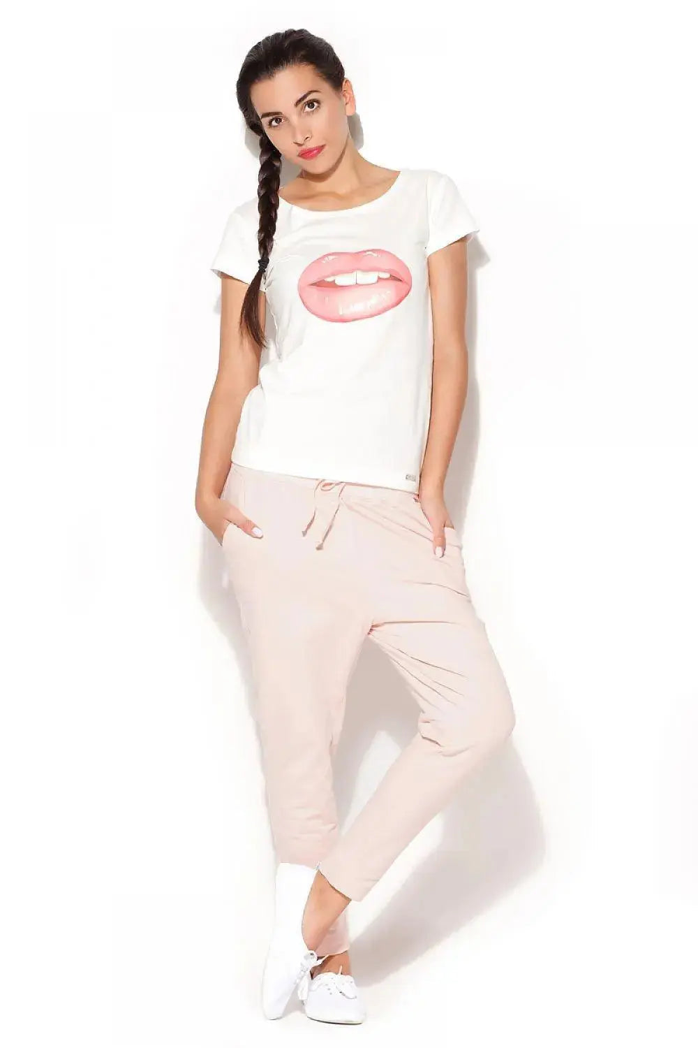 Katrus loose-fitting sweatpants with a slightly lowered crotch women trousers