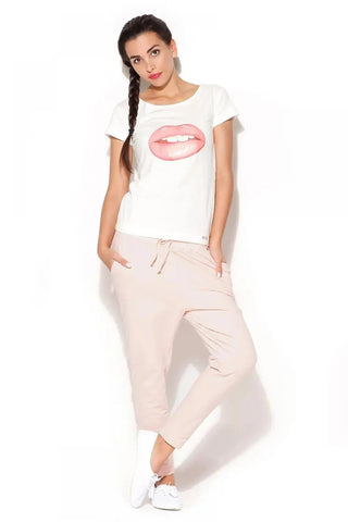 Katrus loose-fitting sweatpants with a slightly lowered crotch women trousers