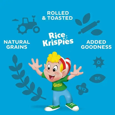 Kellogg's Rice Krispies Breakfast Cereal 7 x 430g (Case of 7)