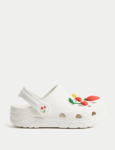 M&S Kids' Patterned Clogs (4 Small - 2 Large)