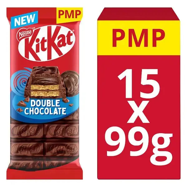 KitKat Double Chocolate Sharing Bar 99g (Case of 15)