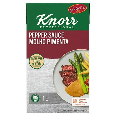 Knorr Garde D'Or Ready to Use Pepper Sauce 6x1L
