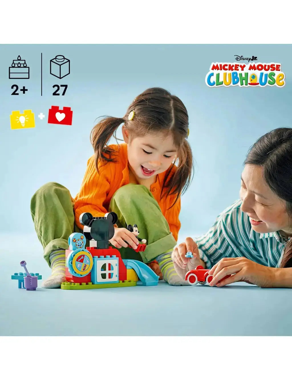 LEGO® DUPLO | Disney Mickey Mouse Clubhouse & Car 10454 (2+ Yrs)