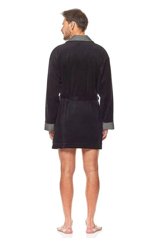L&L collection Short men's bathrobe
