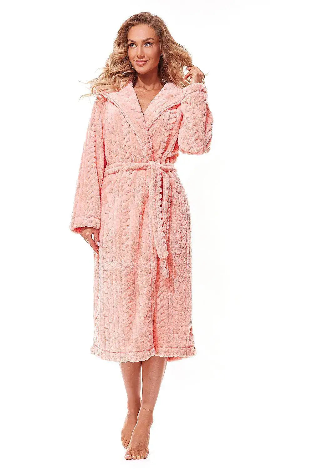 L&L collection comfort and elegance bathrobe