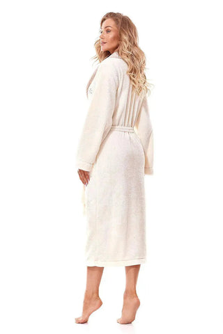 L&L collection soft knit fabric womens bathrobe