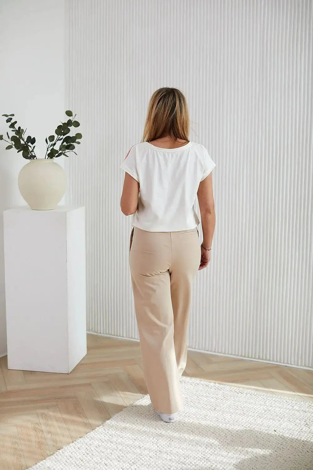 La Aurora fruit print beautiful colors blouse