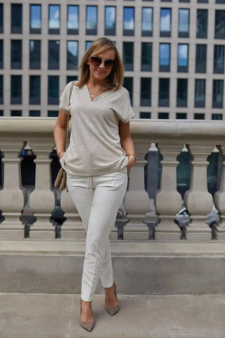 La Aurora kimono style blouse