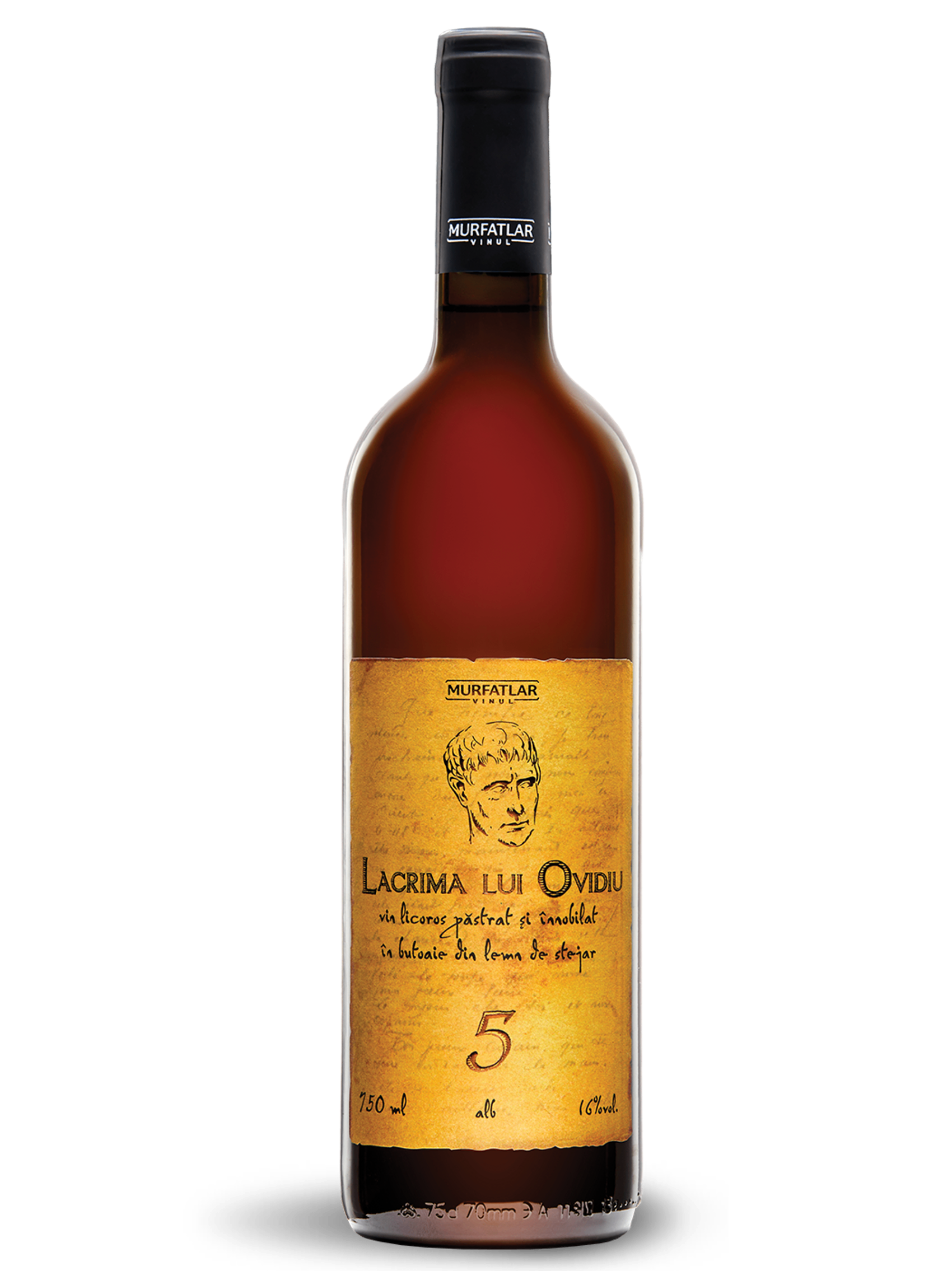 Lacrima lui Ovidiu (Ovidiu's Tear) Fortified White Wine 750ml