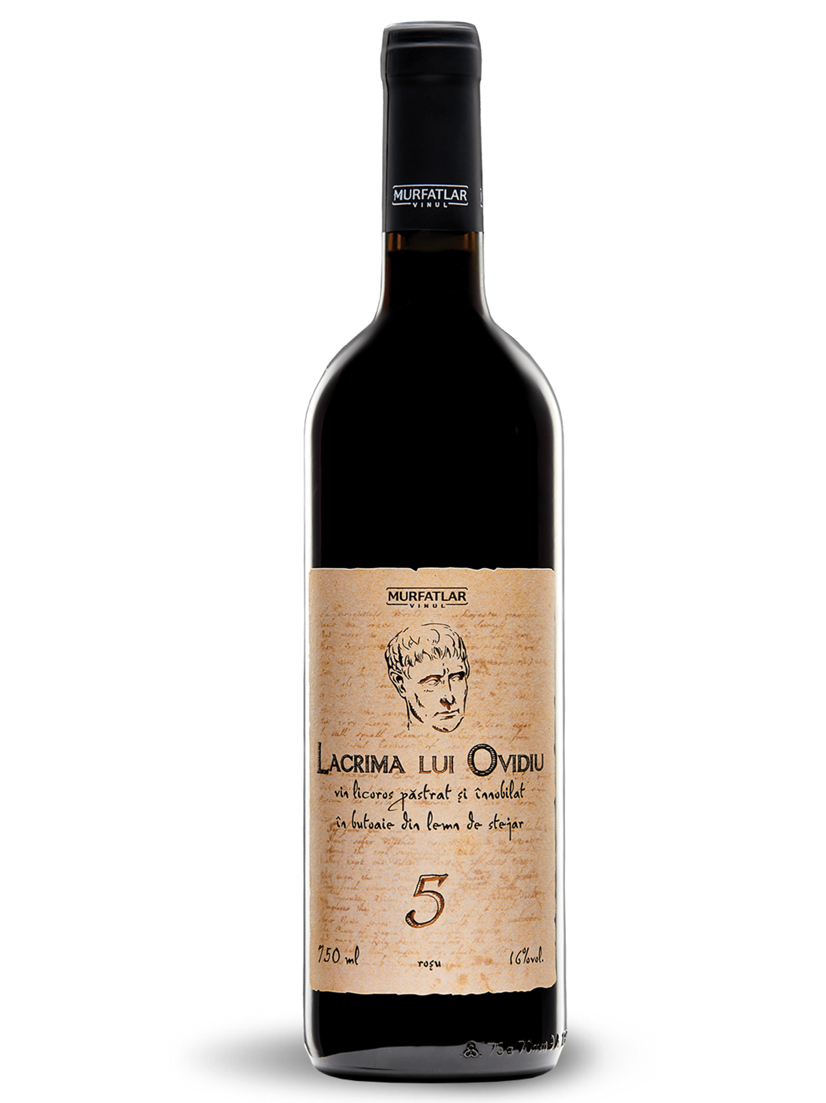 Lacrima lui Ovidiu (Ovidiu's Tear) Fortified Red Wine 750ml