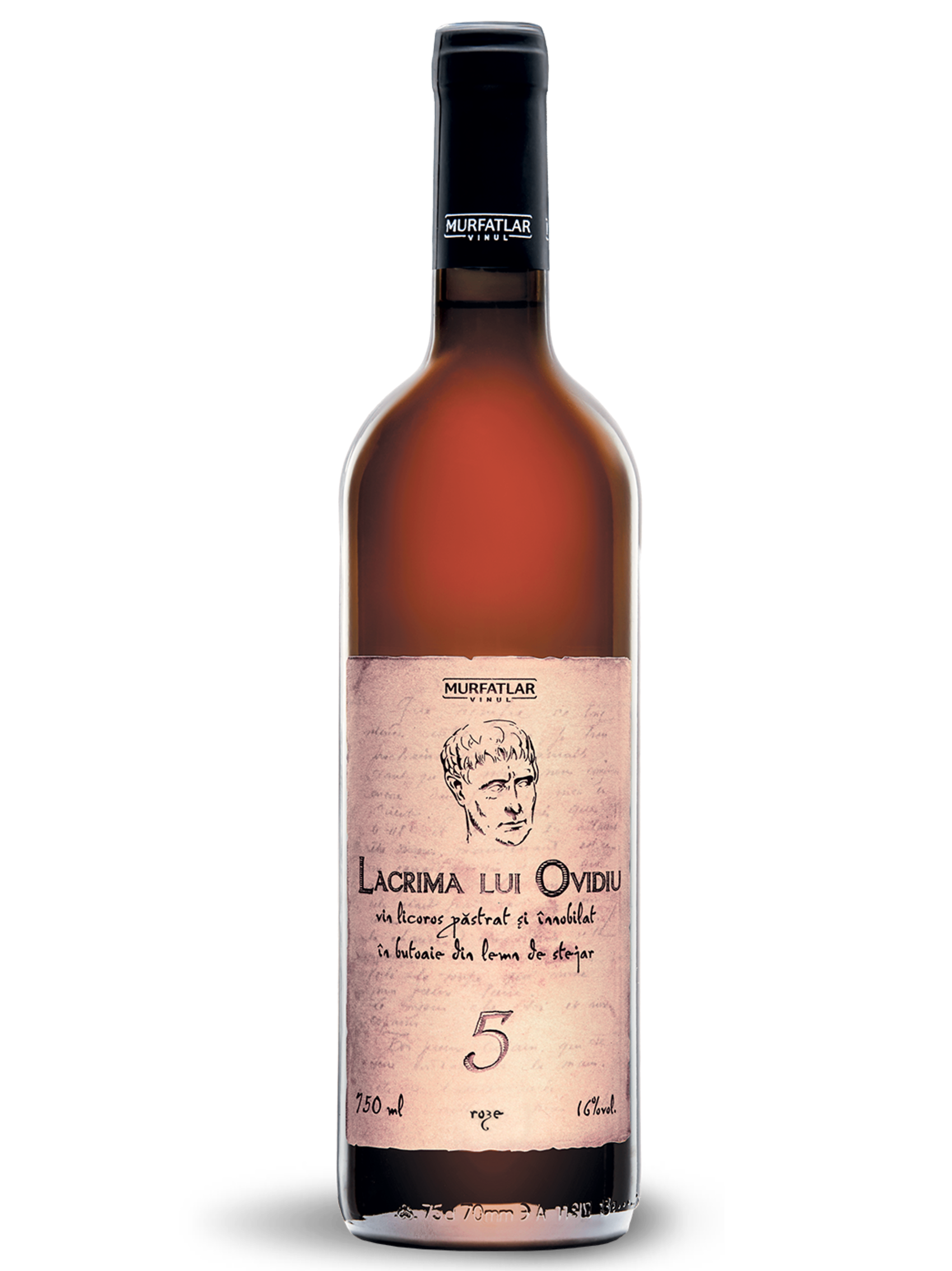 Lacrima lui Ovidiu (Ovidiu's Tear) Fortified Rose Wine 750ml