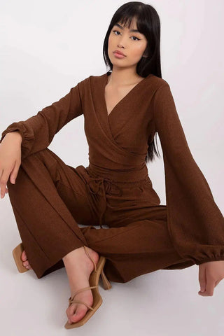 Lakerta casual set of blouse and pants