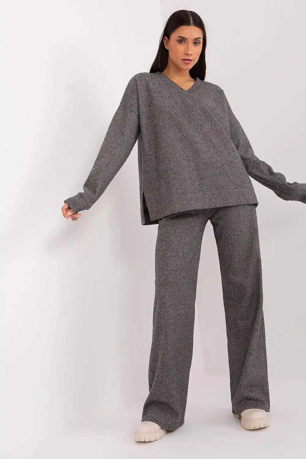 Lakerta casual womens blouse and pants